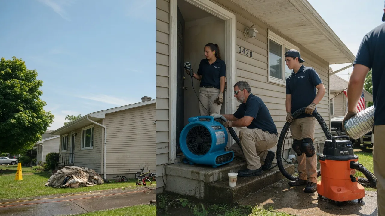 Water Damage Restoration in Cherry Fork, OH near me